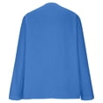 thumbnail image 6 of Yievot Linen Shirts for Women Loose Casual V Neck 3/4 Sleeve Button Blouses Summer Beach Vacation Tops with Pocket, 6 of 7