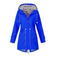 thumbnail image 2 of Runquan Hoodie Soft Jacket Waterproof Outdoor Outwear S blue S, 2 of 4