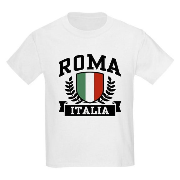 CafePress - Roma Italia Kids Light T Shirt - Light T-Shirt Kids XS-XL