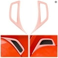 thumbnail image 1 of 2pcs Car Wheel Eyebrow Side Air Inlet Cover Sticker Trim For Jeep JL Gladiator JT 2018+ Air Conditioning Vent Outlet Decoration, 1 of 7