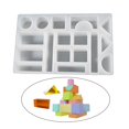 thumbnail image 1 of Moldes de Juguetes de bloques de silicona Macarena para Manualidades DIY resina epoxi No epoxi de forma Irregular, 1 of 6