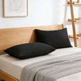 thumbnail image 1 of Pillowcase A Chilling Body Pillowcase For Hot Sleepers And Night Sweats Suitable For All Seasons Breathable And Velvet Soft Full-length Pillowcase 2pc, 1 of 6