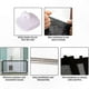 thumbnail image 2 of Retractable Stair and Baby Safety Gate, 70x110cm, Black Finish, 2 of 5