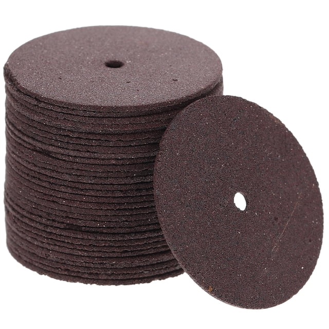 SEWACC 30 Pcs Roues de Coupe en Résine Abrasives pour Coupe de Tôle de Fer Fin Usage Domestique