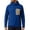 (New20)Blue, variant on Outdoor Cargo Crewneck Top Men's Utility Pocket Sweatshirt Casual Loose Fit Pullover for Everyday Wear