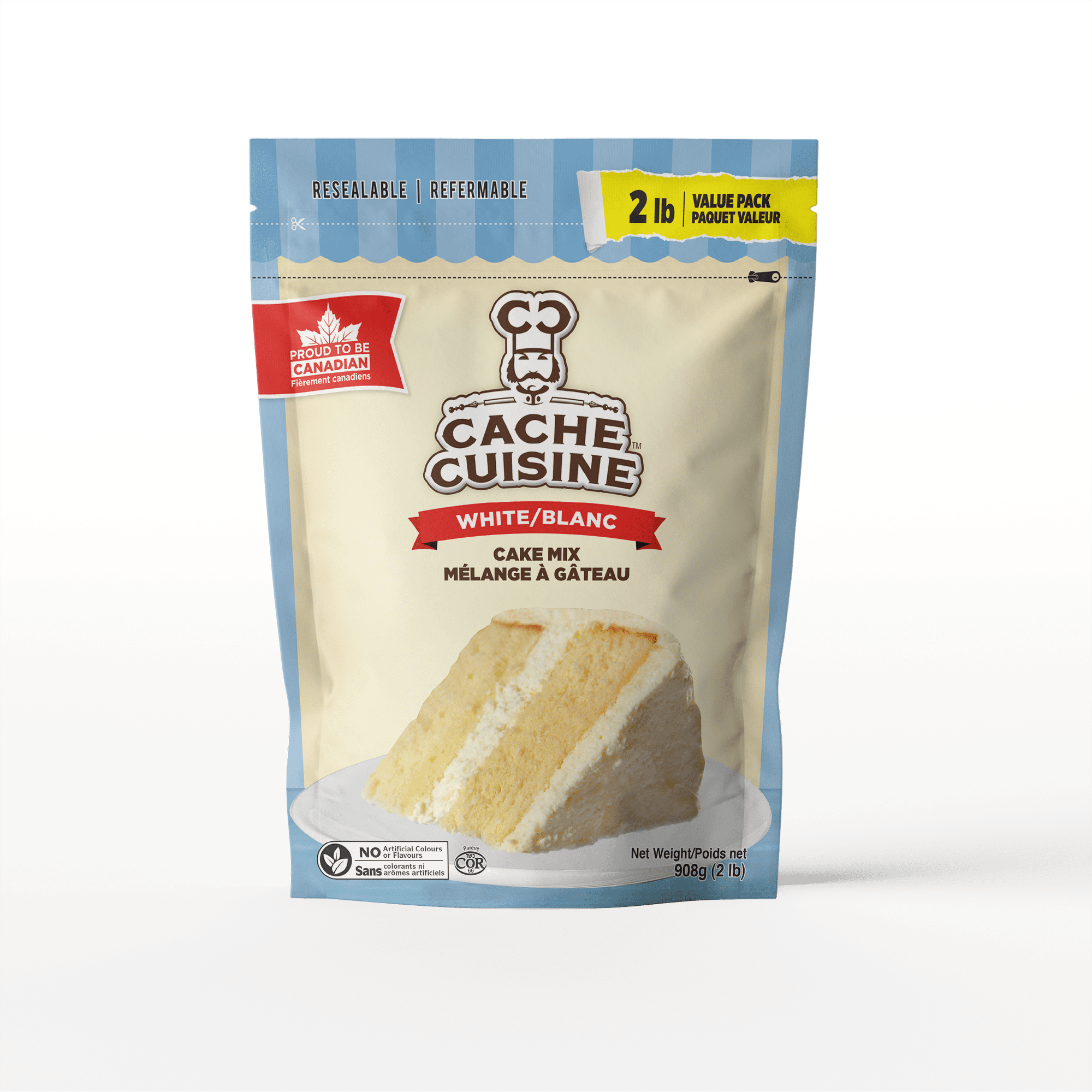 E-CACHE CUISINE WHITE CAKE