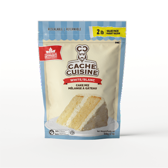 E-CACHE CUISINE WHITE CAKE