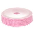 thumbnail image 1 of Unique Bargains Twisted Nylon Twine Thread Beading Cord 3mm 7M/23 Feet Extra Strong Braided Nylon String, Pink, 1 of 6