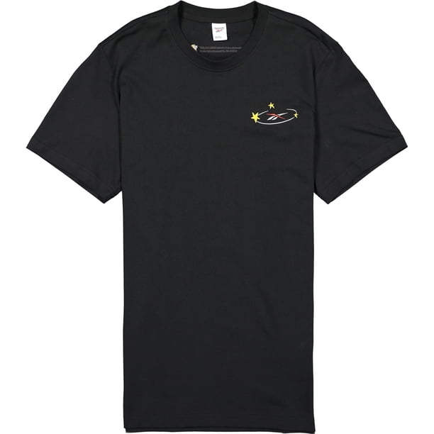 Reebok Tom and Jerry Graphic - Camiseta para hombre, color negro, XXL