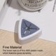 thumbnail image 4 of Toallero montado en la pared Naiovety ABS Triangular impermeable hogar cocina colgador organizador Blanco HA082501-02, 4 of 6