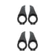 thumbnail image 4 of Sonducket 1 par de extremos auxiliares para manillar de bicicleta, manillar ergonómico, manillar, manillar, accesorios, extensor, suministros de Type2 NO2 Sonducket CBP182692, 4 of 5