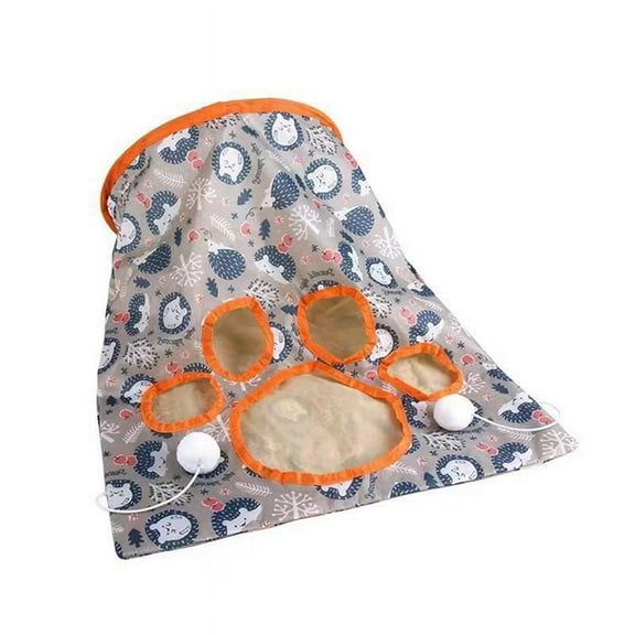 3 Style Cat Tunnel Bags for Indoor Cats, New Pet Cat Play Tunnel Toy, Interactive Cat Drill Bag
