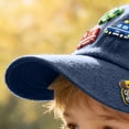 thumbnail image 7 of Hessimy Kids Lightweight Quick Drying Sun Hat UV Protection Caps Boys Girls UPF50 Baseball Caps Run Beach Water(Dark BlueOne Size), 7 of 7
