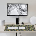 thumbnail image 7 of Disketp Citrus Fruits Elegant Lemons Gaming Mouse Mat Long Extended Mouse Pad Desk Mat Non-Slip Rubber Mice Pads Stitched Edges(315.5 x 16 x 0.12 Inches), 7 of 7