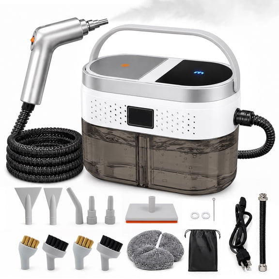 Steam Cleaner, 3-Level Adjustable Steamer for Cleaning for Home & Car
