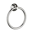 thumbnail image 2 of hansgrohe 06095820 Universal Towel Ring Brushed Nickel, 2 of 3