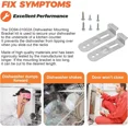 thumbnail image 3 of Samsung Dishwasher Install Kit Upgrade - Mounting Brackets & Screws Included, 3 of 5