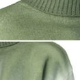 thumbnail image 6 of ZKCCNUK Men's Autumn And Winter New Men's Knitted Sweater Gradient Printing Turtleneck Warm Sweater Large Size Casual Knitted Sweater For Men, 6 of 7