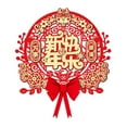 thumbnail image 2 of Tachiuwa Chinese New Year Door Sticker Traditional Chinese Characters Spring Festival Decoration for Celebration Restaurant Lunar Year A, 2 of 10