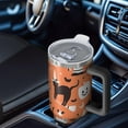 thumbnail image 6 of Halloween Cats with Pumpkin and Bat Motifs Tumbler with Handle and Lid,40oz Double Wall Vacuum Insulated Tumbler,Cups Gift for Women and Men, 6 of 7