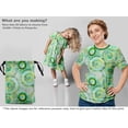 thumbnail image 6 of oneOone Cotton Flex Green Fabric Tie Dye Sewing Material Print Fabric By The Yard 40 Inch Wide, 6 of 6