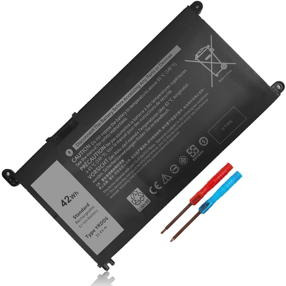 Batería ZAYAUPVL YRDD6 de 42 Wh para Dell Inspiron 15 3582 3583 3584