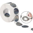 thumbnail image 3 of Sticker Round Silver Hologram Holographic Sticker Glitter Labels Diy Make Your Own Lottery Holographic Ticket Games,1 X 1 Inch Circle(500 Piec -sa, 3 of 4