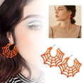 thumbnail image 1 of Earrings Silver Halloween Ear Punk Light Glow In The Dark 90S Earrings, 1 of 6