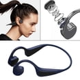 thumbnail image 4 of Auriculares bluetooth Auriculares De Conducción ósea Auriculares Bluetooth 5.0 Lightweight Verde Azul Fanmusic Auriculares bluetooth, 4 of 5