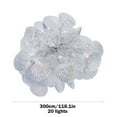thumbnail image 3 of HauiWeiLyai Seashell String Lights 9.84ft 20 LED 8 Modes Warm White Weatherproof Battery Operated Ocean Theme Lights for Bedrooms Parties Weddings Gardens, 3 of 6