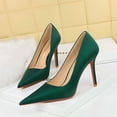 thumbnail image 5 of Zapatos de tacón alto elegantes para mujer, de lujo, para novia, con punta de aguja, para discoteca, elegantes y a la moda, para banquetes individuales, 5 of 5