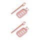 thumbnail image 2 of Moyic Estante de almacenamiento para colgar en el fregadero, soporte de almacenamiento, esponja, baño, cocina, grifo, Clip, , paño, Clip, Rosa claro 2Conjunto, 2 of 6