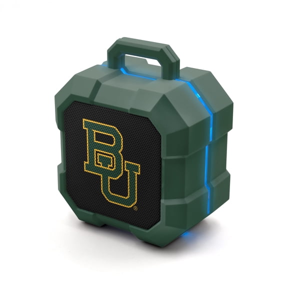 Soar Ncaa Shockbox Led Inalámbrico Bluetooth Altavoz Baylor Bears