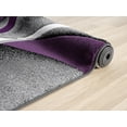 thumbnail image 6 of Planet Rugs Dima Abstract Area Rug 5' x 7' Purple Swirl, 6 of 10