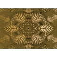 thumbnail image 1 of Ahgly Company Machine Washable Indoor Rectangle Transitional Cinnamon Brown Area Rugs, 5' x 8', 1 of 7