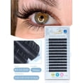 thumbnail image 1 of Yelix Profesionales Extensión de pestañas Extensión de pestañas de seda Pestañas individuales Volumen ruso suave Pestañas Faux Cils naturales Tan Jianjun unisex, 1 of 1
