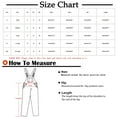 thumbnail image 3 of safuny Women's Cotton Jumpsuit Overalls Clearance Solid Comfy Trousers Fashion Clothing Baggy Pocket Sleeveless Leisure Loose Button Retro Summer Pink M, 3 of 7