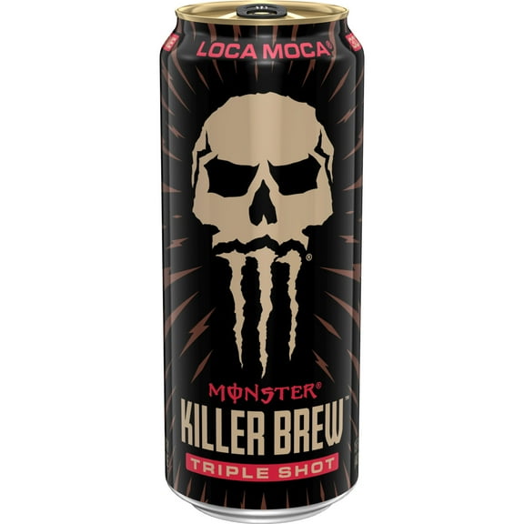 Monster Energy Killer Brew, Loca Moca, Energy Coffee, Energy Drink, 15 Fl. Oz.