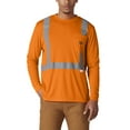 thumbnail image 7 of Genuine Dickies Men's Hi-Vis Workwear Long Sleeve Safety Tee with 3M Scotchlite Reflective Taping, 7 of 7