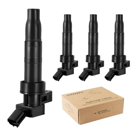 NPAUTO Ignition Coils Compatible with 2008-14 Hyundai Sonata Kia Genesis Coupe Santa Fe Forte Forte Optima Sorento Sportage L4 2.4L 2.0L, C1667 UF611, Pack of 4