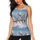 thumbnail image 1 of Fotbe Horses Running Through The Water Blusas Sin Mangas para Mujer – Estilo Casual, Corte Suelto, Slim-Fit, Cuello Redondo Deportivo, Tops de Verano para Gimnasio y Yoga-Small, 1 of 7