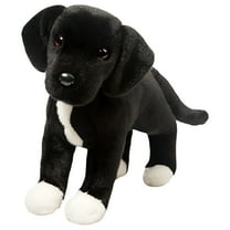 Douglas Toys Twister Black Lab / Pitbull Mix Plush Dog, 17"