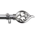 thumbnail image 1 of Rod Desyne Flora Tringle à Rideau Simple en Nickel Satiné, 160-240 Po, 1 Po OD, 160-240 Po, 1 of 4
