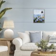 thumbnail image 3 of Stupell Industries Traditional Lighthouse Surrounded by Hydrangeas Gray Framed Giclee Art, 11 x 14, by Arlington Prints, 3 of 8