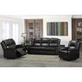 thumbnail image 1 of Brassex Alexandra 3-Piece Recliner Set, Espresso, 1 of 1