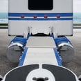 thumbnail image 2 of Kojem 24"x34" Deck Plate Compatible with Freightliner Peterbilt Kenworth Heavy-Duty Automann Truck Deck Plate for Walk Between Cab and Chassis Steel Galvanized Silvery, 2 of 16