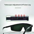 thumbnail image 3 of Welder Goggles, Wide Application Ergonomic PC Nylon Welding Glasses  for Working, 3 of 8