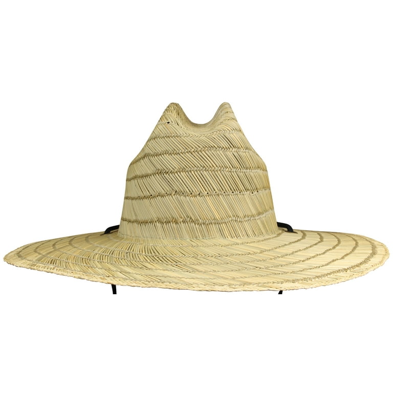 Quiksilver Mens Pierside Wide Brim Hat - Straw Brown - 2XL 