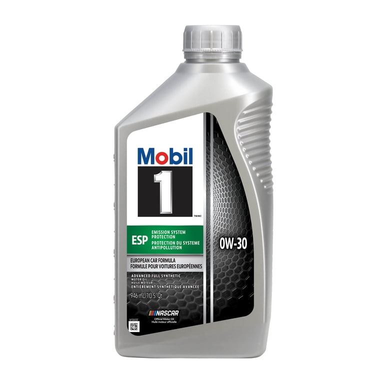 Mobil 1 0W-30 合成油 4L+1Lセット 4 pack) Mobil 1 ESP Full Synthetic Motor Oil 0W-30, 1 Quart