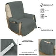 thumbnail image 3 of CHOK Waterproof Pet Protector Couch Cover with Nonslip Straps  Gray, 3 of 6